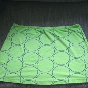 Lily Green A-Line Mini Skirt for Casual Wear